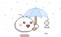 Raining