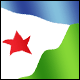 3D Djibouti Flag