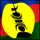 3D New Caledonia Flag