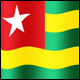 3D Togo Flag