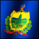 3D Vermont Flag