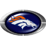 Denver Broncos Button