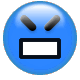 Blue Angry