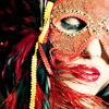 Red mask