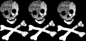 skulls background pattern 0373