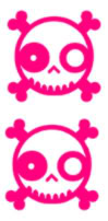 skulls background pattern 0835