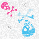 skulls background pattern 1219