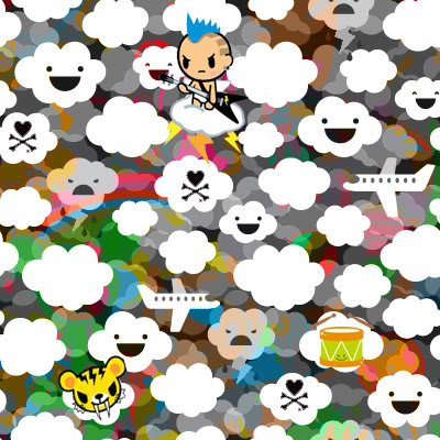Cartoons backgound pattern 031
