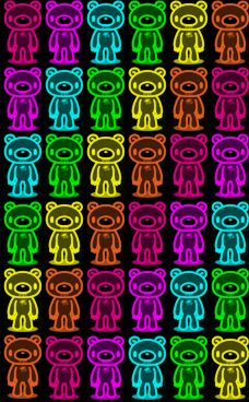 Cartoons backgound pattern 034