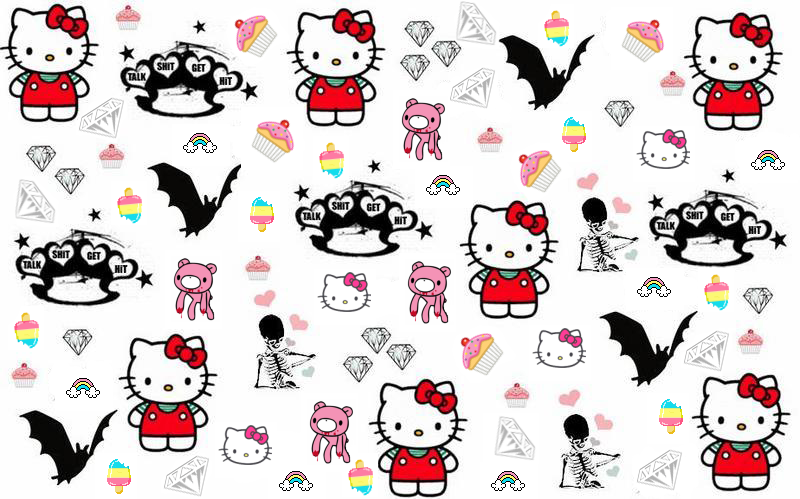 Cartoons backgound pattern 045