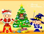 Christmas backgound pattern 032