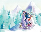 Christmas backgound pattern 034