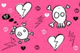 Cute backgound pattern 345