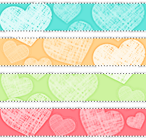 heart pattern 005