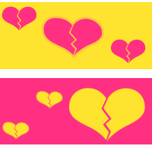 Heart pattern 030