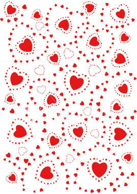heart pattern 083