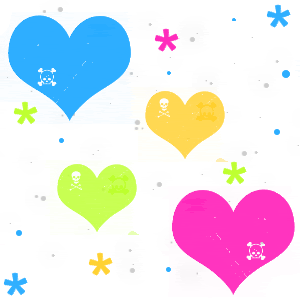 Heart pattern 084