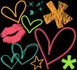 heart pattern 129