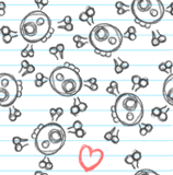 Scene background pattern 136