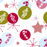 Skulls background pattern 0006