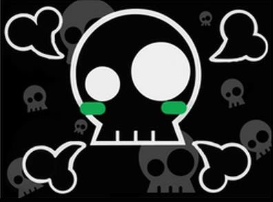 skulls background pattern 0829