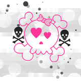 Skulls background pattern 1226