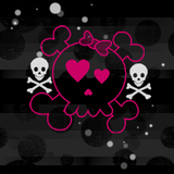 Skulls background pattern 1227