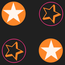 Stars background pattern 010