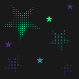 Stars background pattern 090