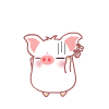 cute pig 2 smiley 040