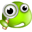 Green smiley 024