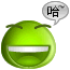 Green smiley 027