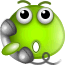 Green smiley 033