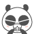 panda smiley 028