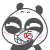 Panda smiley 074