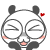 Panda smiley 080