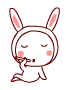 rabbit 3 smiley 021
