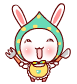 rabbit 3 smiley 035