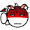 Red devil smiley 004