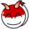 Red devil smiley 014