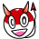 Red devil smiley 016