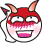 Red devil smiley 019