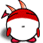 Red devil smiley 028