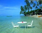 Tropical beach wallpaper 021