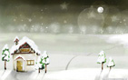 Winter_scenery_3 wallpaper